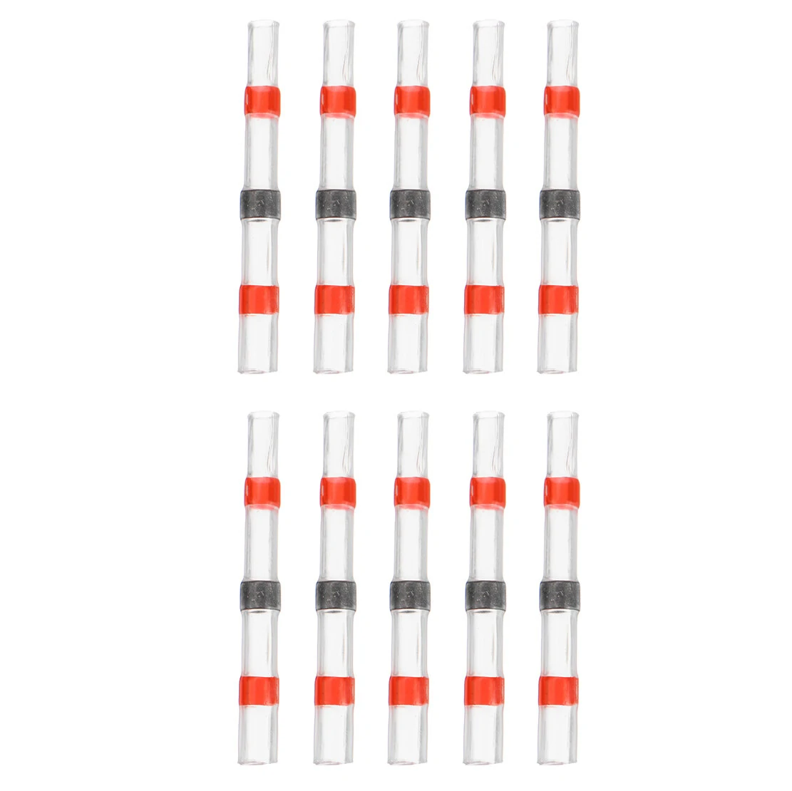 Solder Sleeve Heat Shrink Butt Connectors - 100Pcs Waterproof Wire Splice Terminals - Image 3