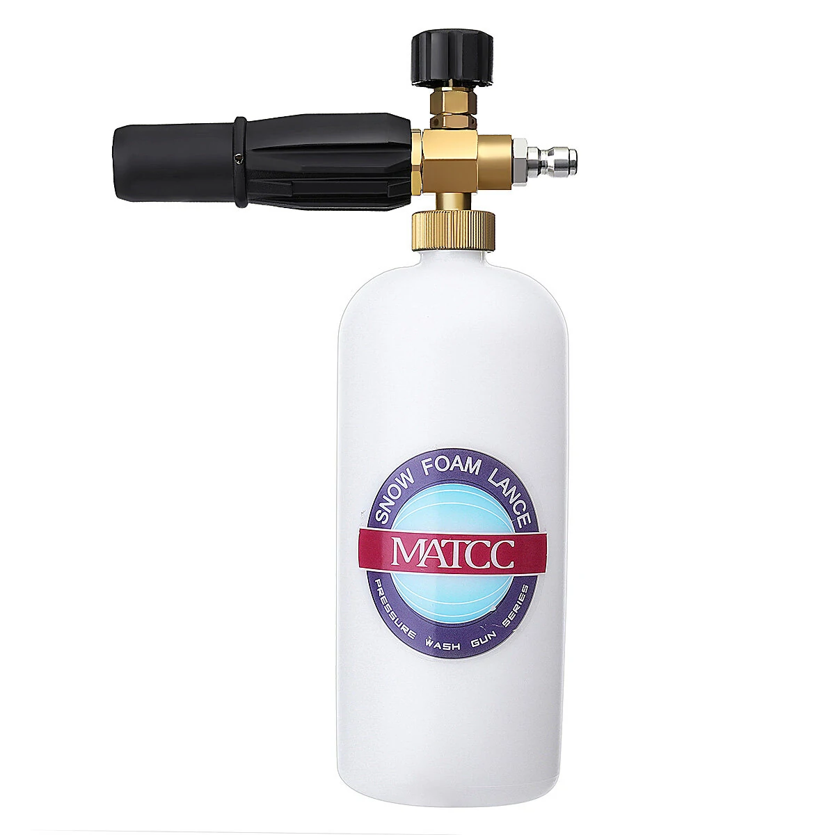 MATCC Upgraded Foam Nozzle & Lance | 5 Nozzle Tips | 1/4 Quick Connector - Image 2