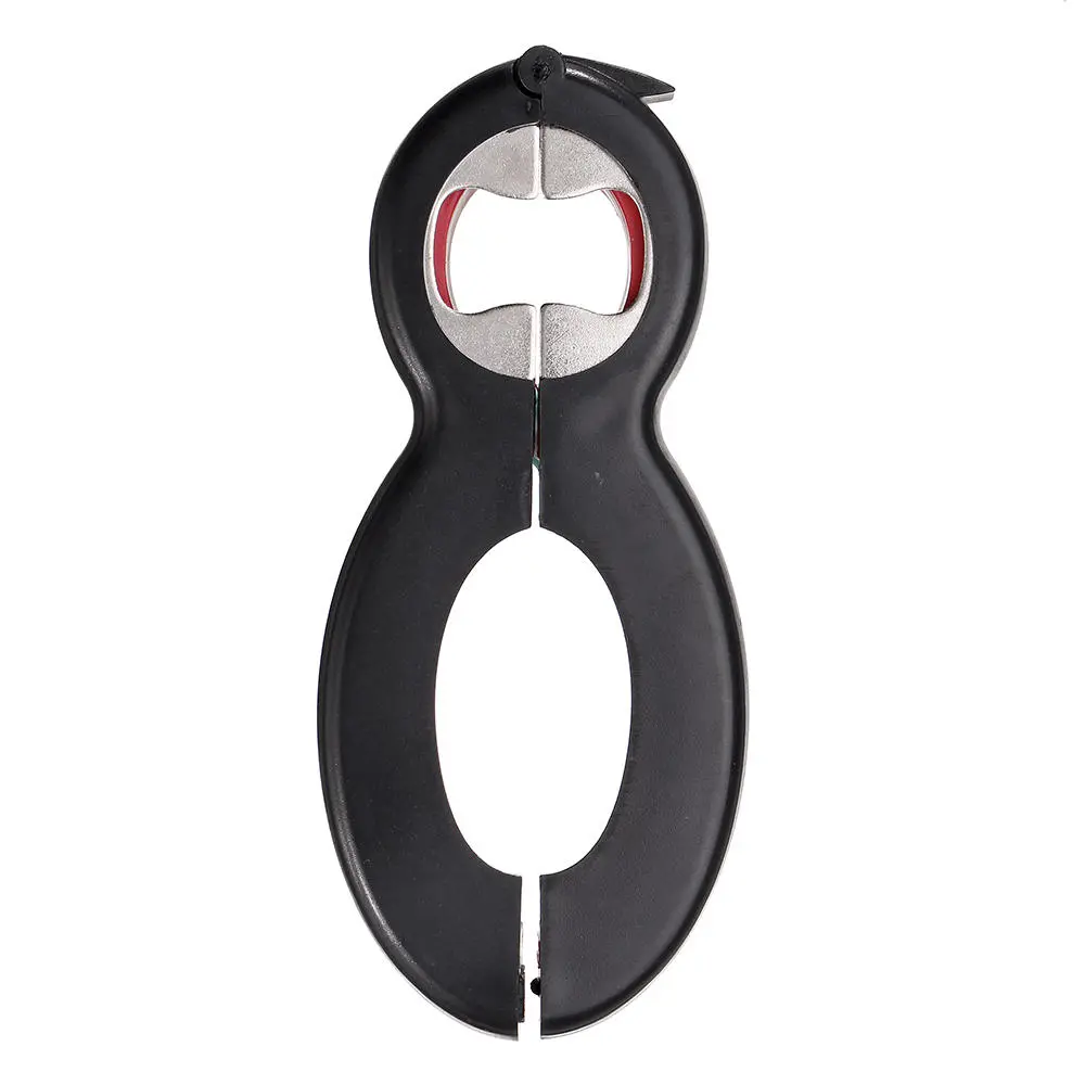6 in 1 Multi Function Can Bottle Opener & Jar Gripper - Kitchen Tool Drill Attachment - Image 2