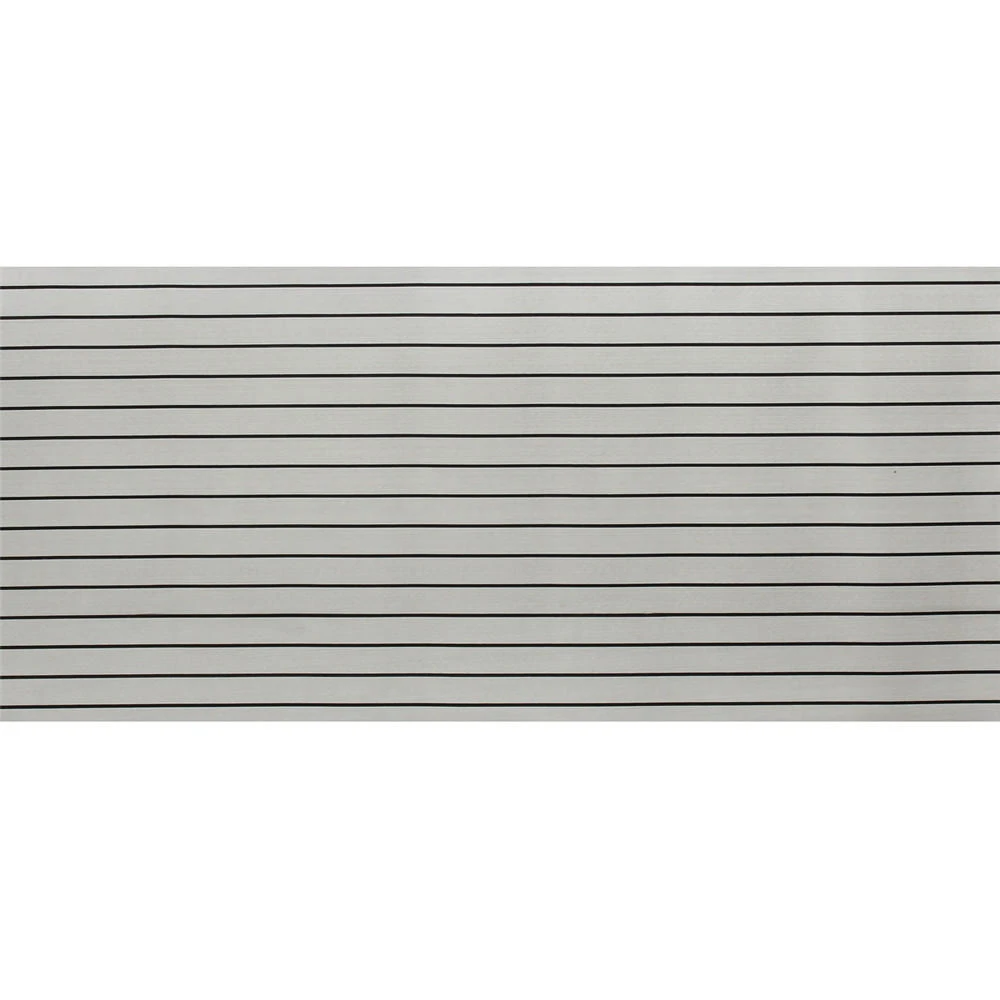 Faux Teak Sheet 900x2400mm 5.5mm Light Grey/Black EVA Foam Decking for Boat Yacht - Image 4