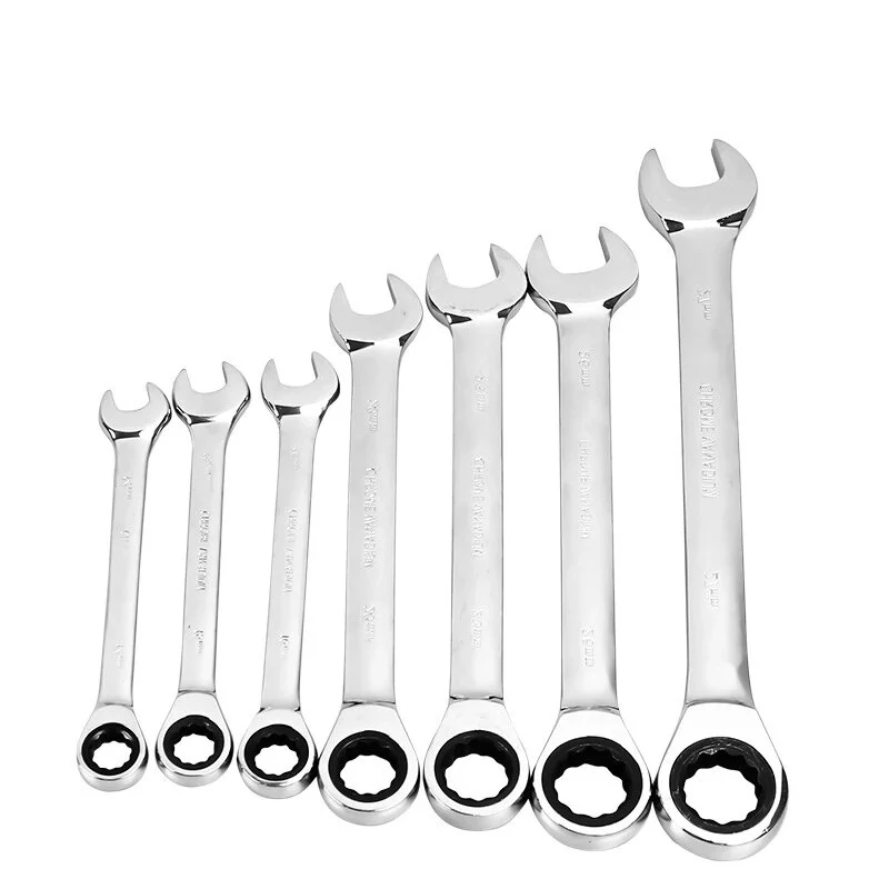 Plum Dual-Purpose Ratchet Wrench Set - 10PCS German Auto Repair Tools - Image 2