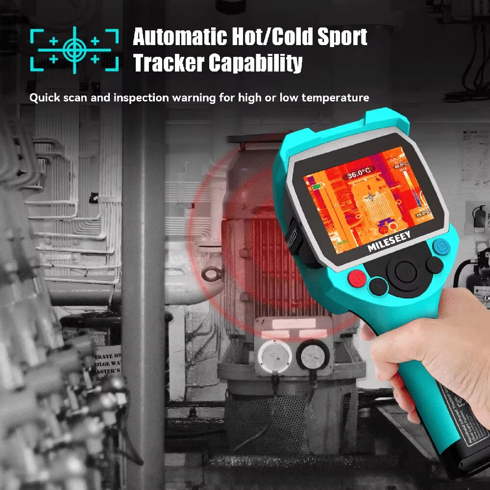 MiLESEEY TR256 Thermal Imaging Camera - 256x192 Pixel 40mK Sensitivity | 2.8 Inch Screen - Image 5