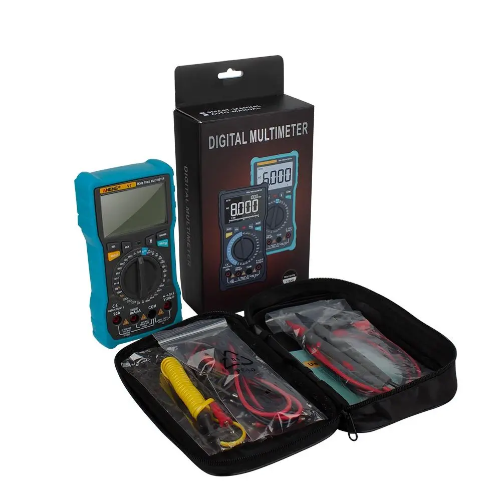 ANENG V7 Digital Multimeter - 6000 Counts True RMS | Auto/Manual Range - Image 5