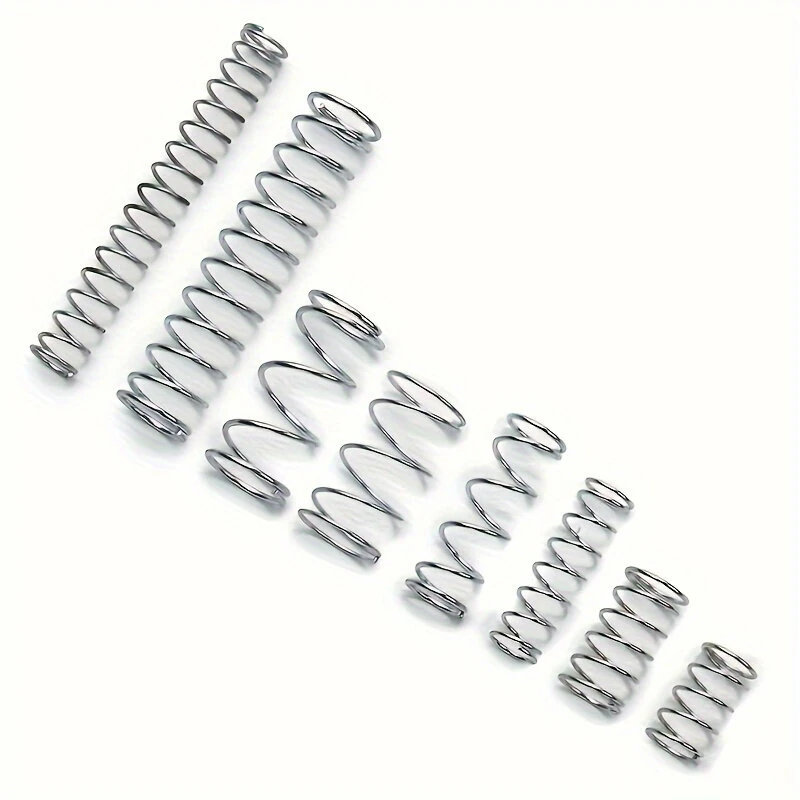 Spring Tool Kit - 200pcs Compression & Extension Steel Springs Assortment with Storage Case for DIY Craft Repairs - Image 3