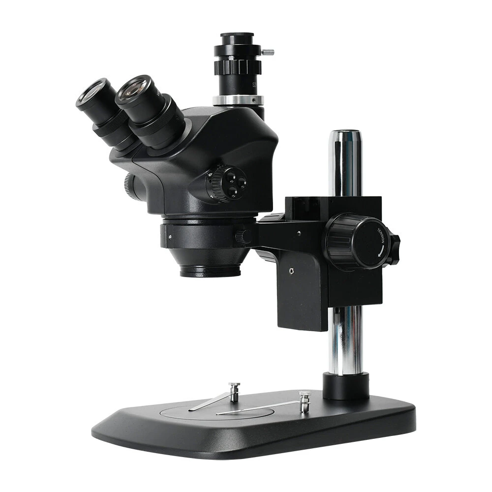 AmScope 7X-50X Trinocular Stereo Microscope | 2.0X Barlow Lens & 144 LED Light - Image 3