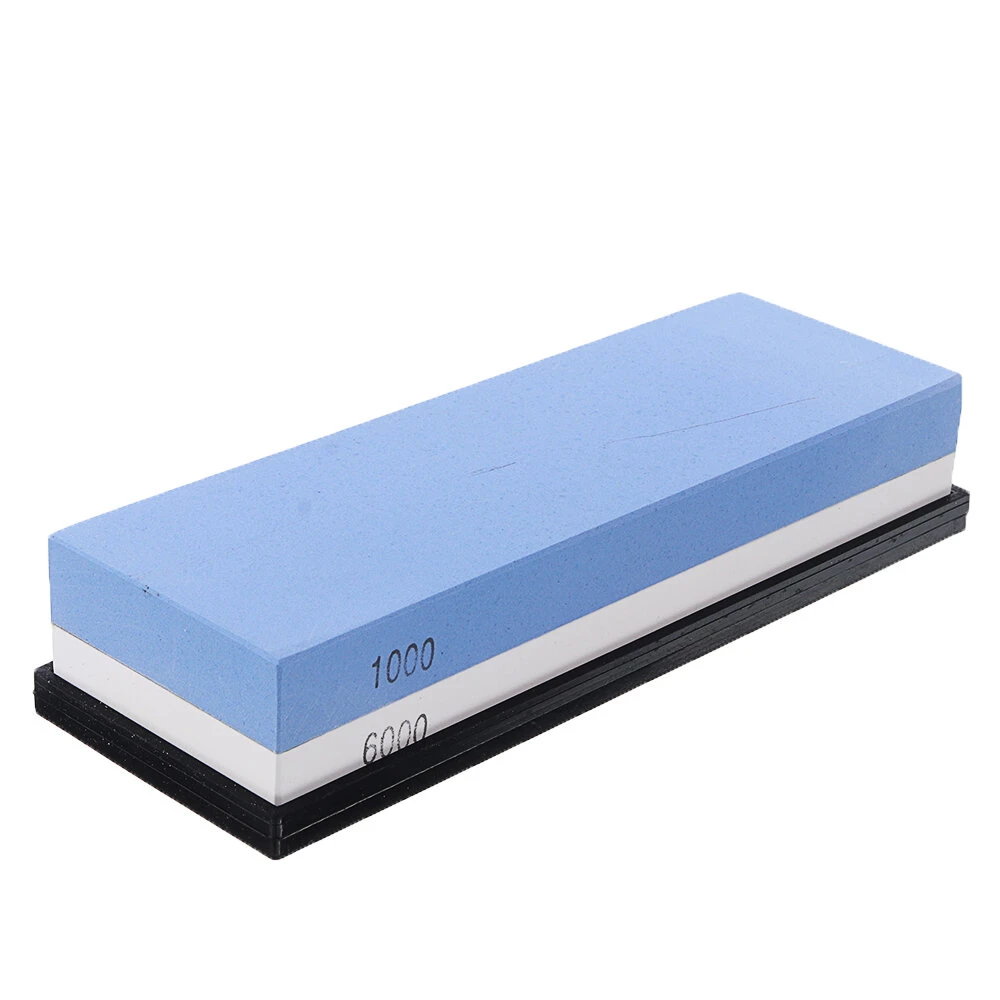 Drillpro 2-in-1 Sharpening Stone Set - 400/1000 to 3000/8000 Grit Whetstones - Image 2