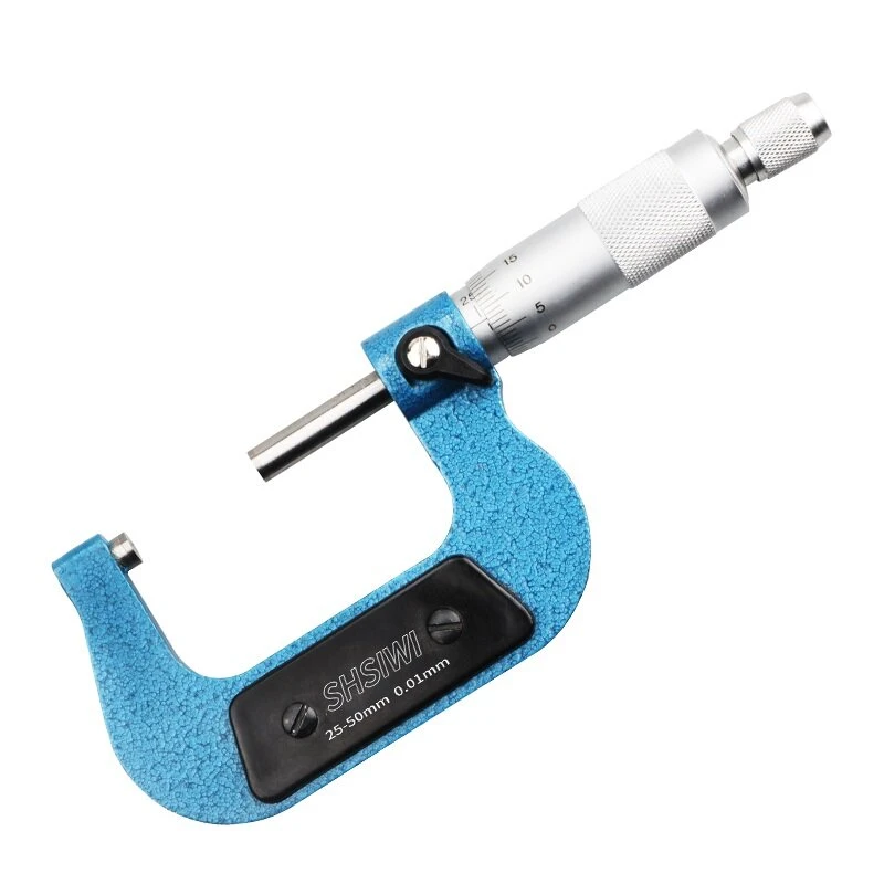 High Precision Spiral Micrometer 0-25mm | 0.001mm Accuracy | Outer Diameter Caliper - Image 3