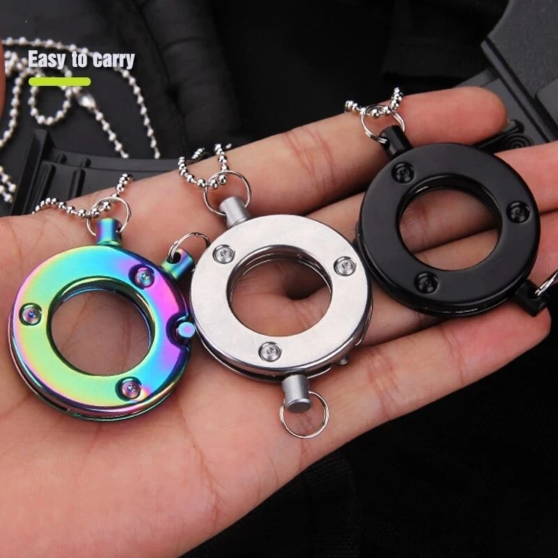 Key Chain Knife Multitool - Mini EDC Tool for Camping & Men's Pendant Gift - Image 2