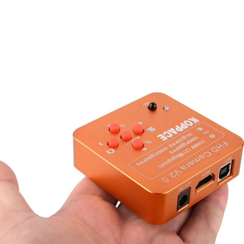 KOPPCE 21MP Microscope Camera - 0.5X Electronic Eyepiece with HDMI & Adapters - Image 4