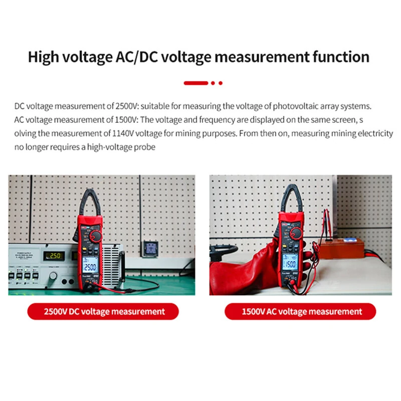 UNI-T UT219PV Digital Clamp Meter | 1000A AC/DC | Bluetooth CAT III 1500V - Image 5
