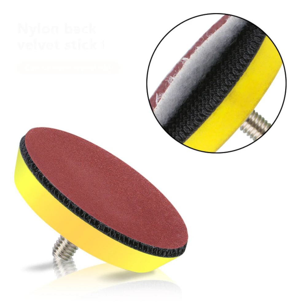 3 Inch 75mm Sanding Discs - 102pcs Abrasive Dry Sandpaper with Back-up Pad for Polishing - Image 5