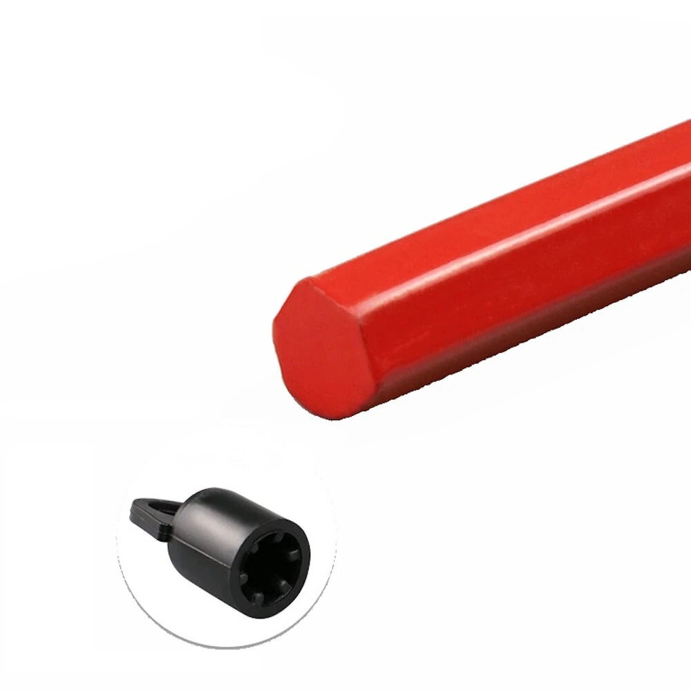 Electric Hexagonal Shank Cement Mixing Rod - With Protective Sleeve for Drill - Image 5