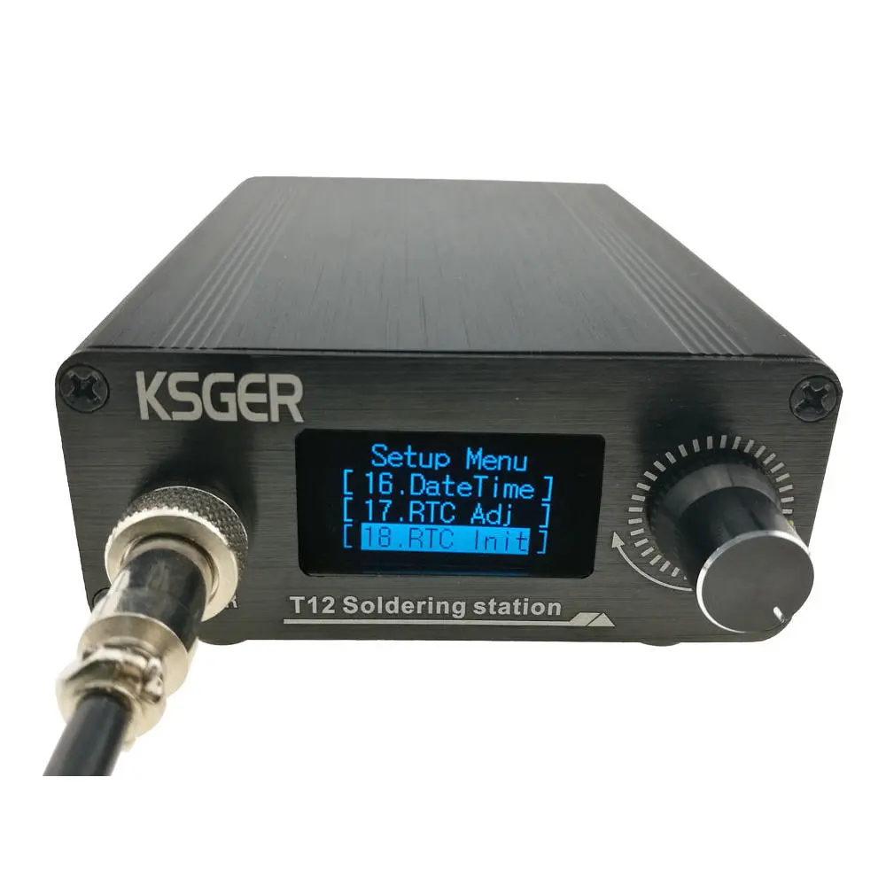 KSGER T12 Mini V2.1S Soldering Station | T1 Temperature Controller | Metal Case - Image 3