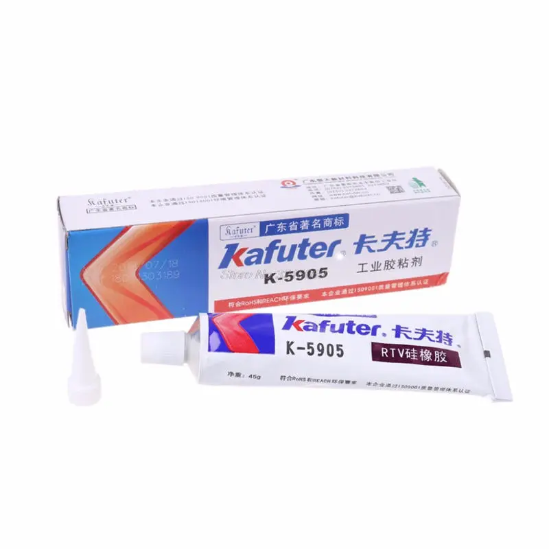 Kafuter K-5905 RTV Silicone Sealant - 45g Adhesive for Metal, Plastic, Glass, Ceramics - Image 3