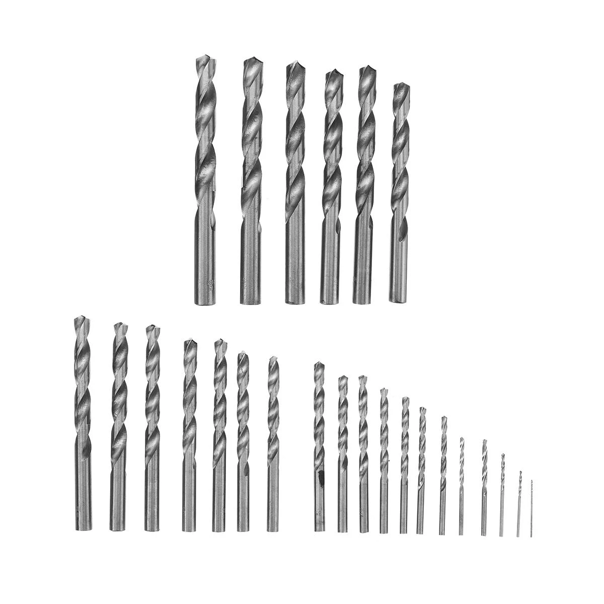 25pcs 1-13mm High Speed Steel Twist Drill Bit Set | Straight Shank Tool Kit - Image 2