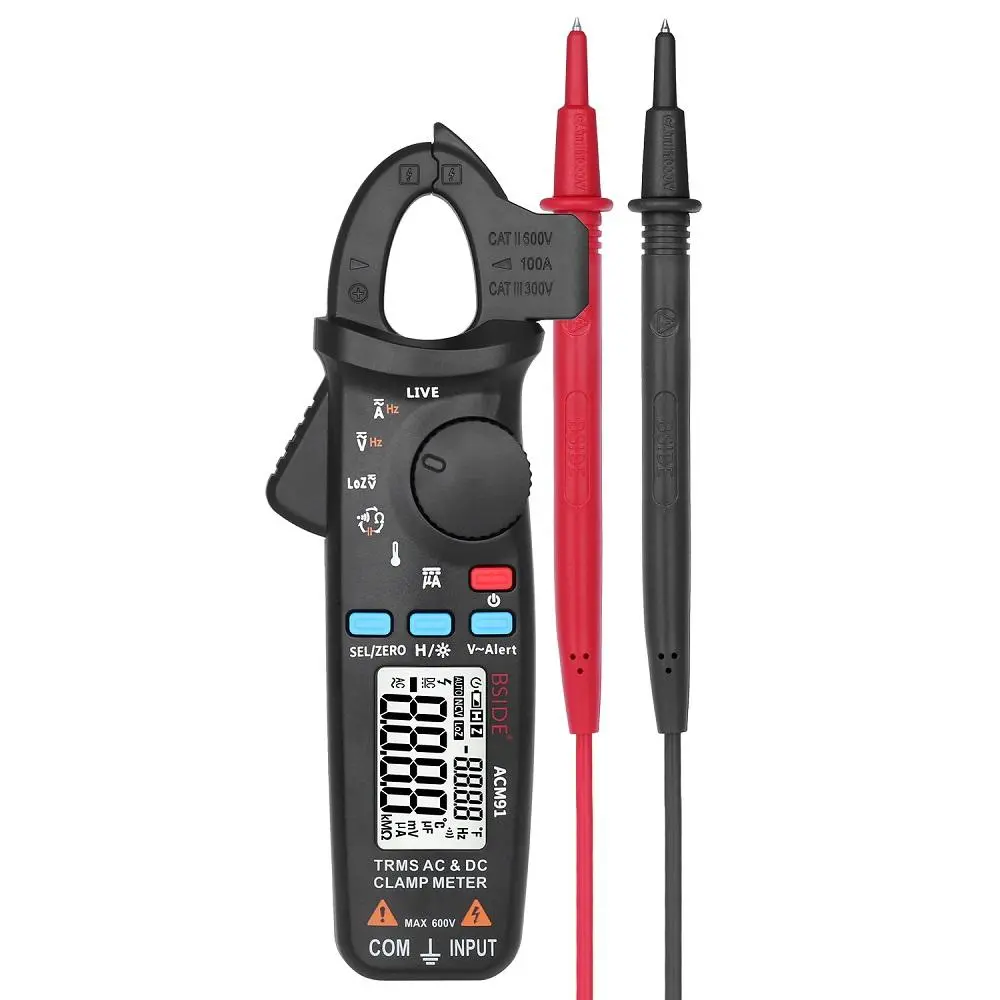 Mustool MT866 Digital Clamp Meter - AC/DC Current Tester TRMS Auto-Range Multimeter - Image 2