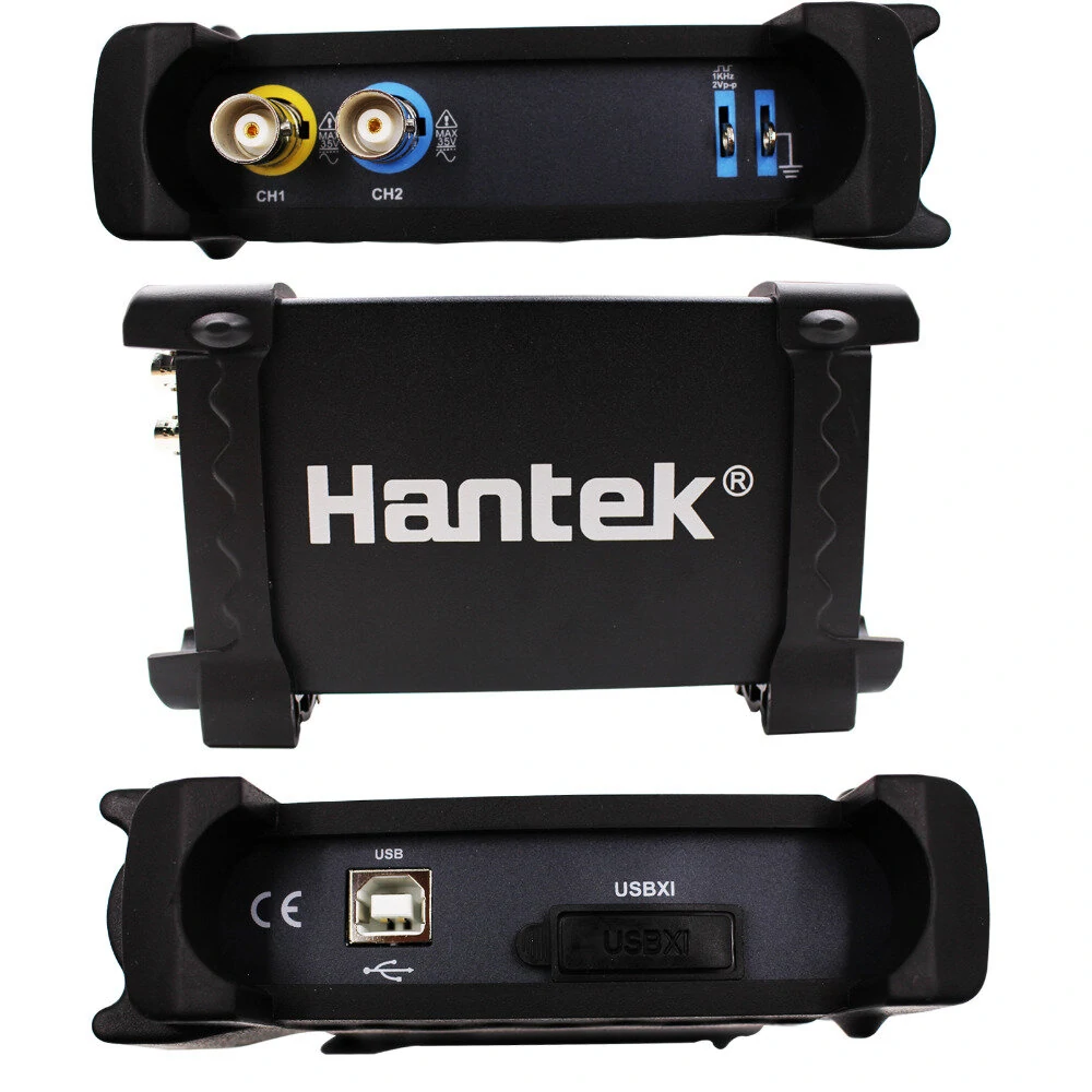 Hantek 6022BE USB Oscilloscope - 20MHz 2 Channel 48MSa/s - PC-Based Digital Storage - Image 3