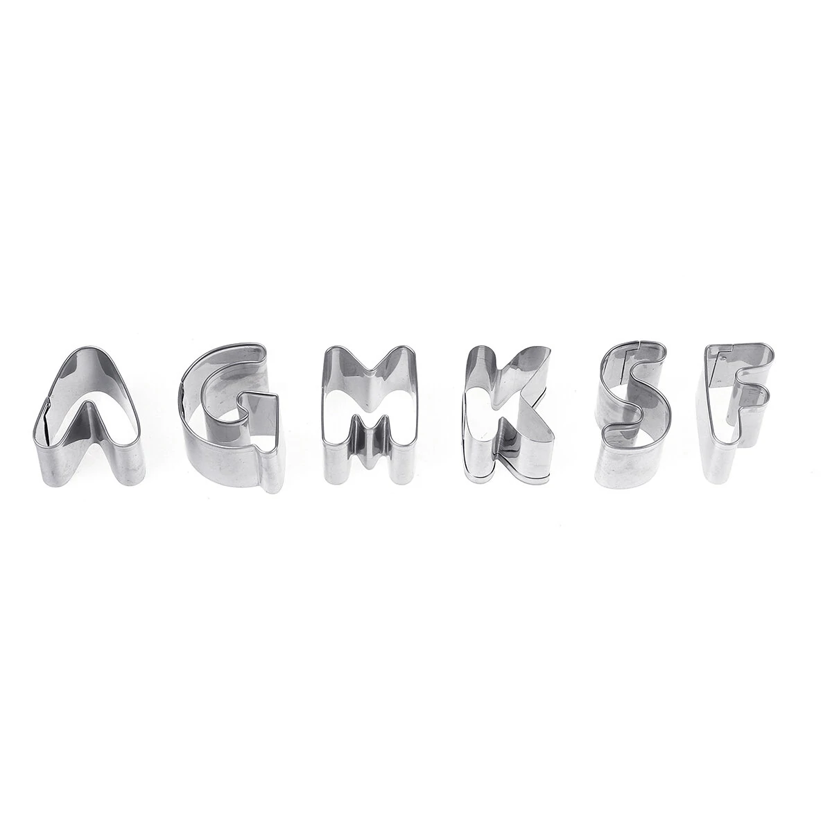 DIY Alphabet Cookie Cutters Set - 26Pcs Letters Cake Decorating Moulds - Image 4
