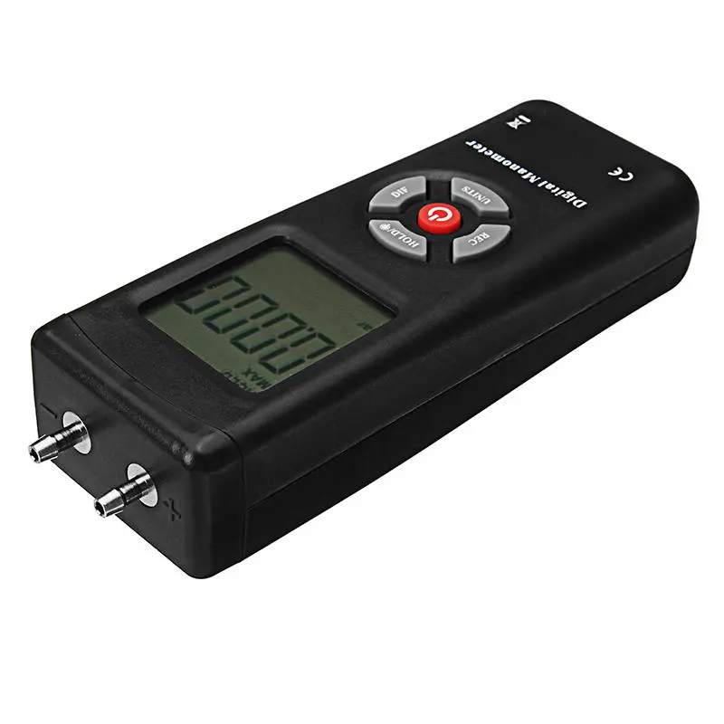 TL-102 Digital Manometer | 10Psi Air Pressure Meter with LCD & Data Hold - Image 3