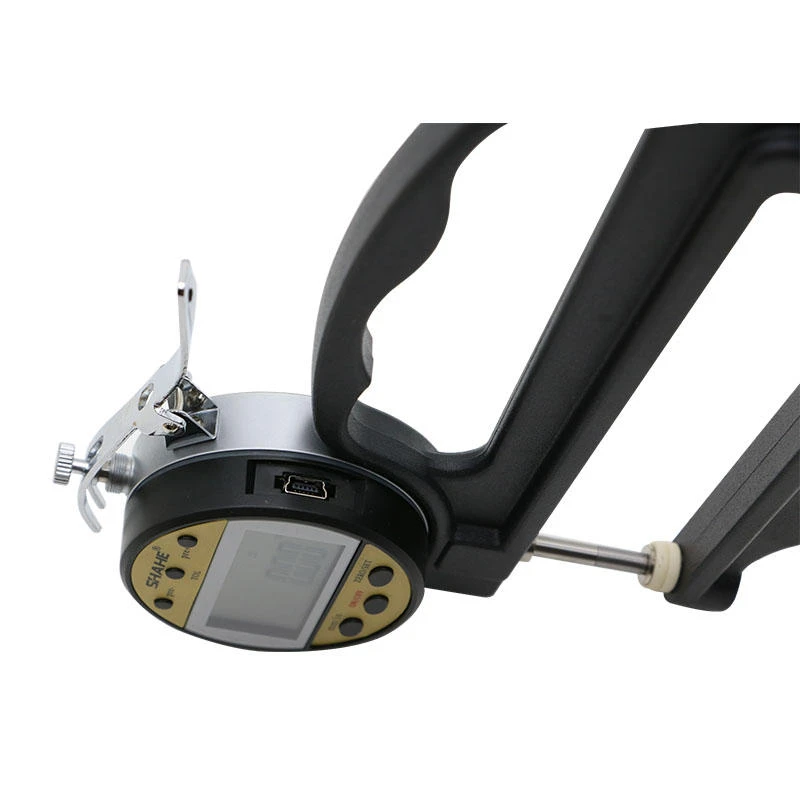 Leather Thickness Gauge | 0.01mm Digital Display - Long Handle Electronic Meter - Image 3