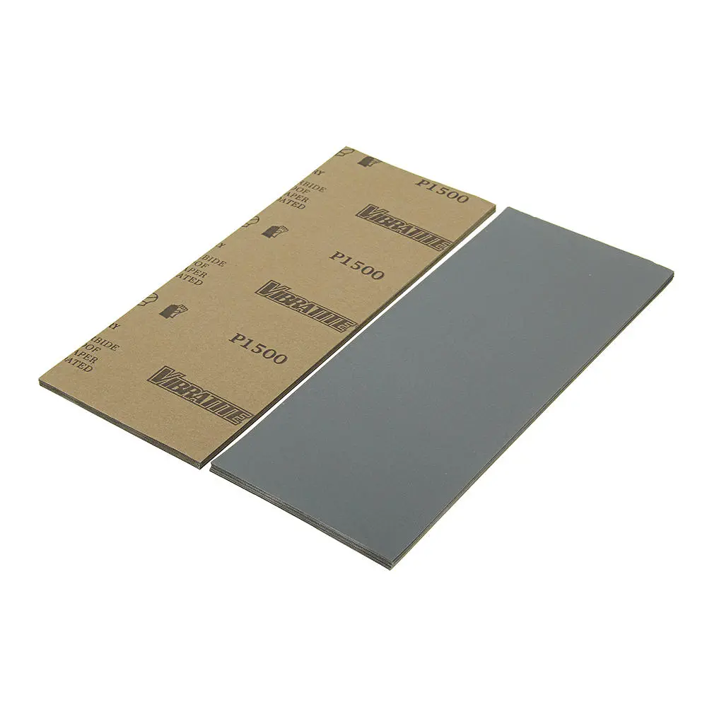 HILDA 50pcs Wet Dry Sandpaper 320-2000 Grit | 230x93mm Amphibious Sanding Sheets - Image 5