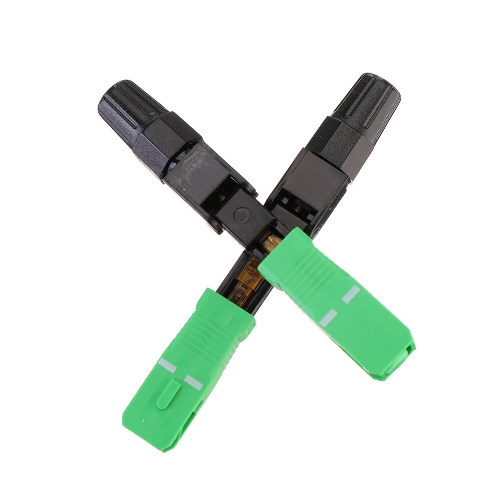 FTTH SC APC Fast Connector - 100pcs Flip Type Embedded Adapter | 0.9/2.0/3.0mm - Image 4