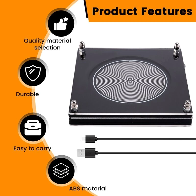 7.83Hz Low Frequency Signal Generator | Portable USB-C Rechargeable | High Stability - Image 4