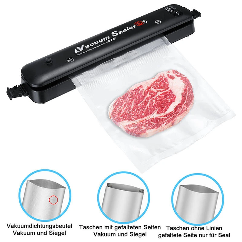 Automatic 90W Vacuum Sealer Machine | Food Saver for Fresh Packaging at Home - Image 4