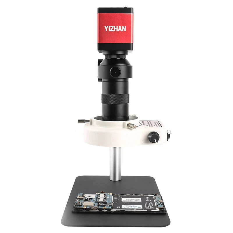 XVH2003 Industrial Microscope Camera | 130x Magnification 1080P HD | Adjustable Ring Light & Compact Design - Image 2
