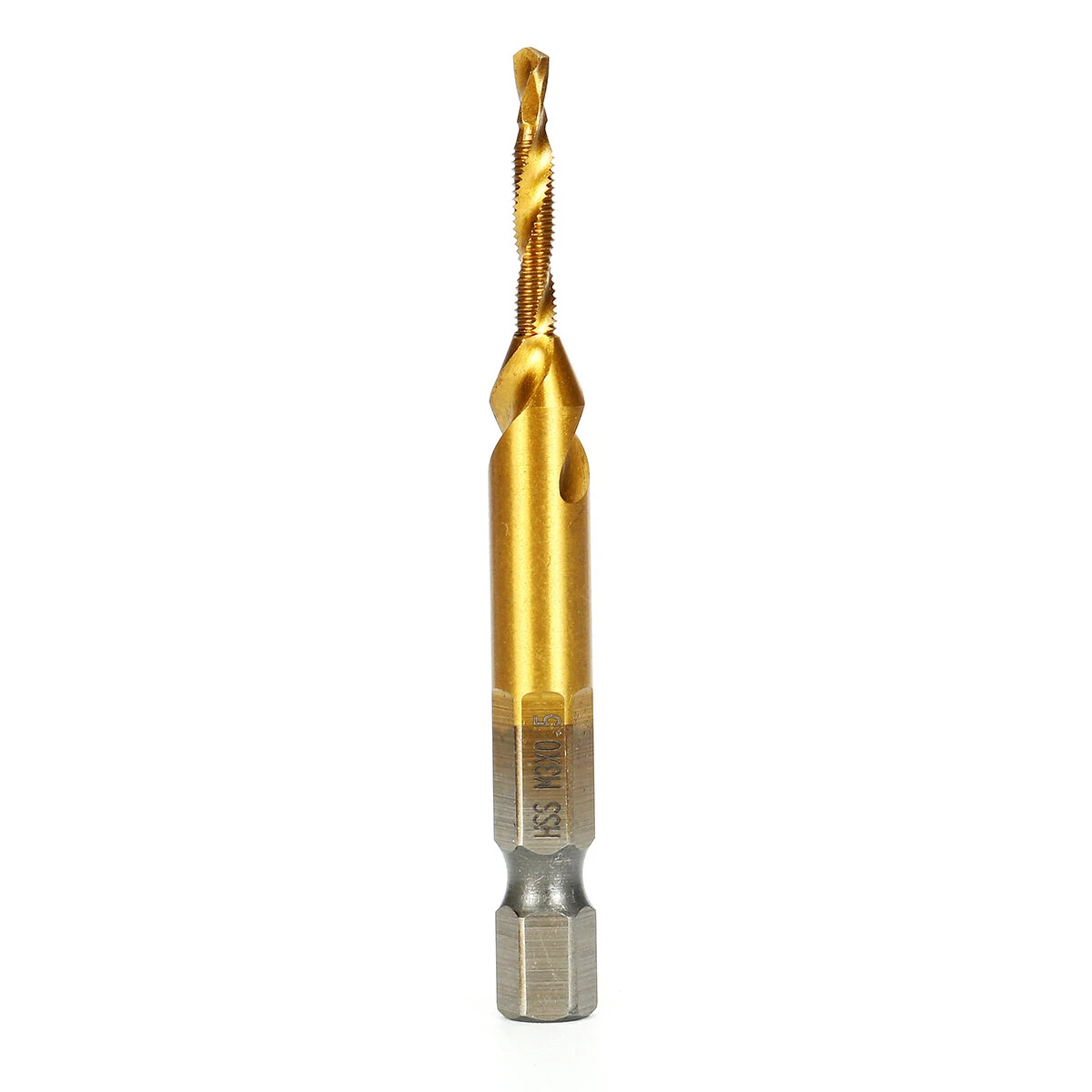 M3-M10 HSS Screw Thread Tap Set | Taper Drill & Countersink Bits | Metric - Image 2