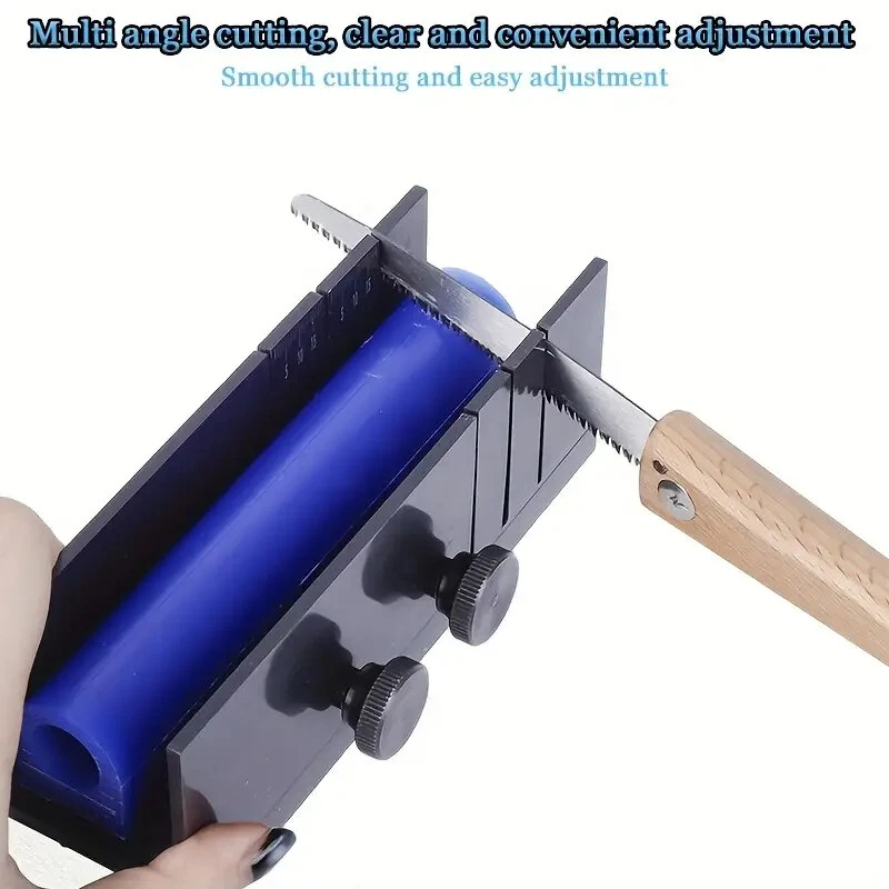 Ring Wax Cutter - Manual Tool with Non-Slip Base & Multi-Angle Adjustment | Sharp Serrated Carbon Steel Blade for Jewelry Casting - Image 3
