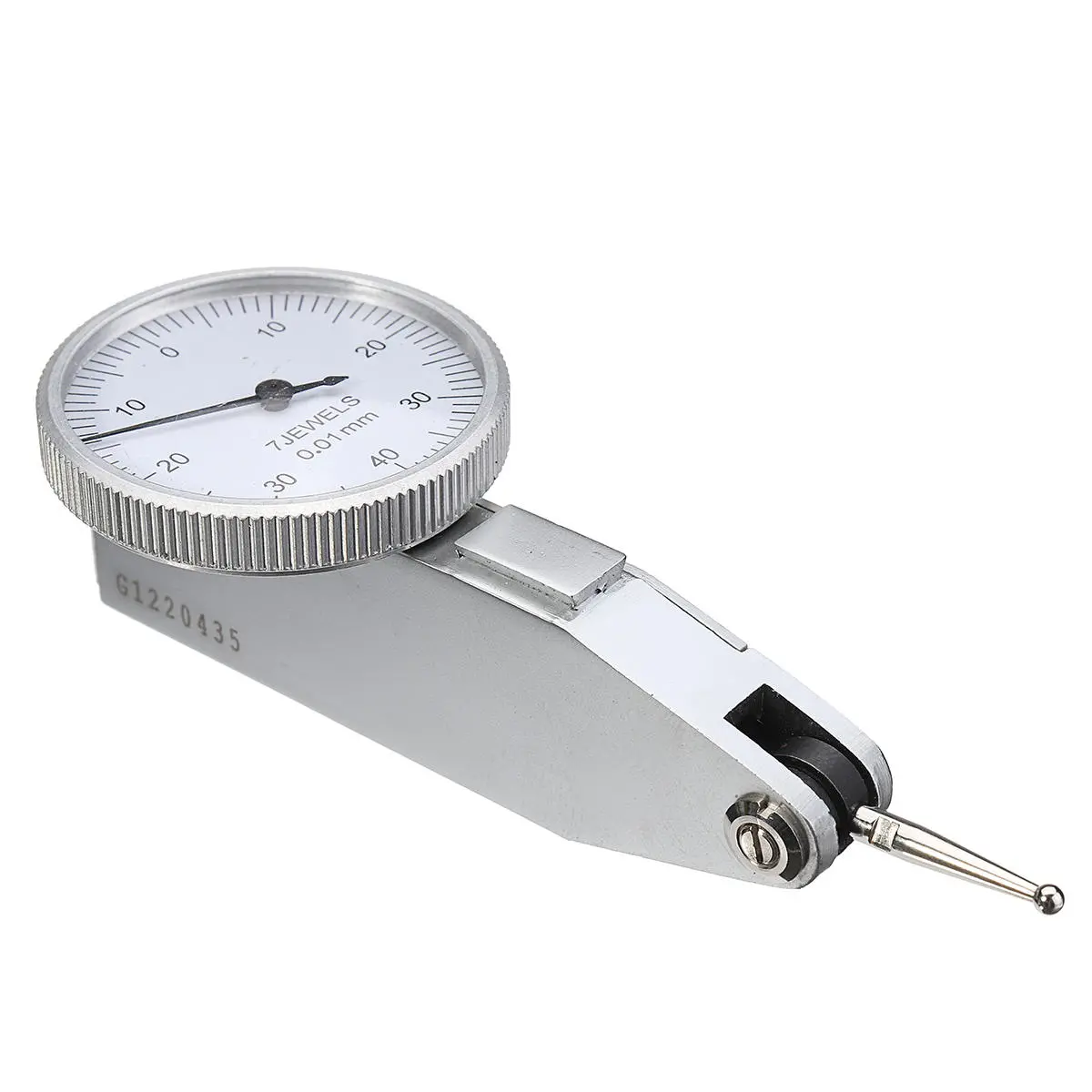 Precision 0.01mm Lever Dial Test Indicator | 0-0.8mm Range | Portable Gauge Tool - Image 4