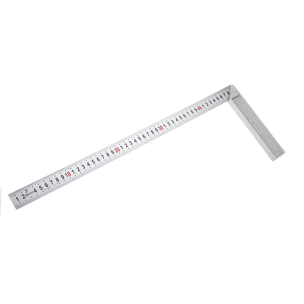 300/500mm Right Angle Woodworking Ruler | 90 Degree Square Measurement Tool - Image 3