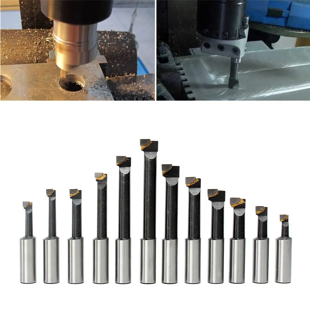 Machifit 12pc 18mm Shank F1 Boring Bar Set | Carbide Tipped for 3 Boring Head - Image 5