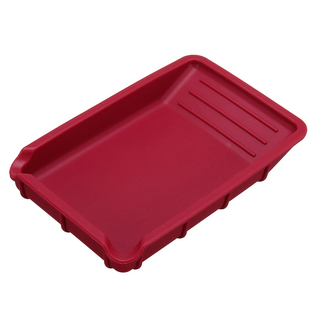 Wnew 4Pcs Silicone Glue Kit - Wide & Narrow Brush, Scraper & Tray | Woodworking - Image 5