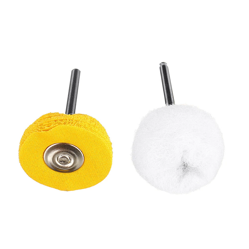 40Pcs Wool Polishing Cloth Wheel Kit for Drill - Jewelry Mirror Polishing Tool - Image 2