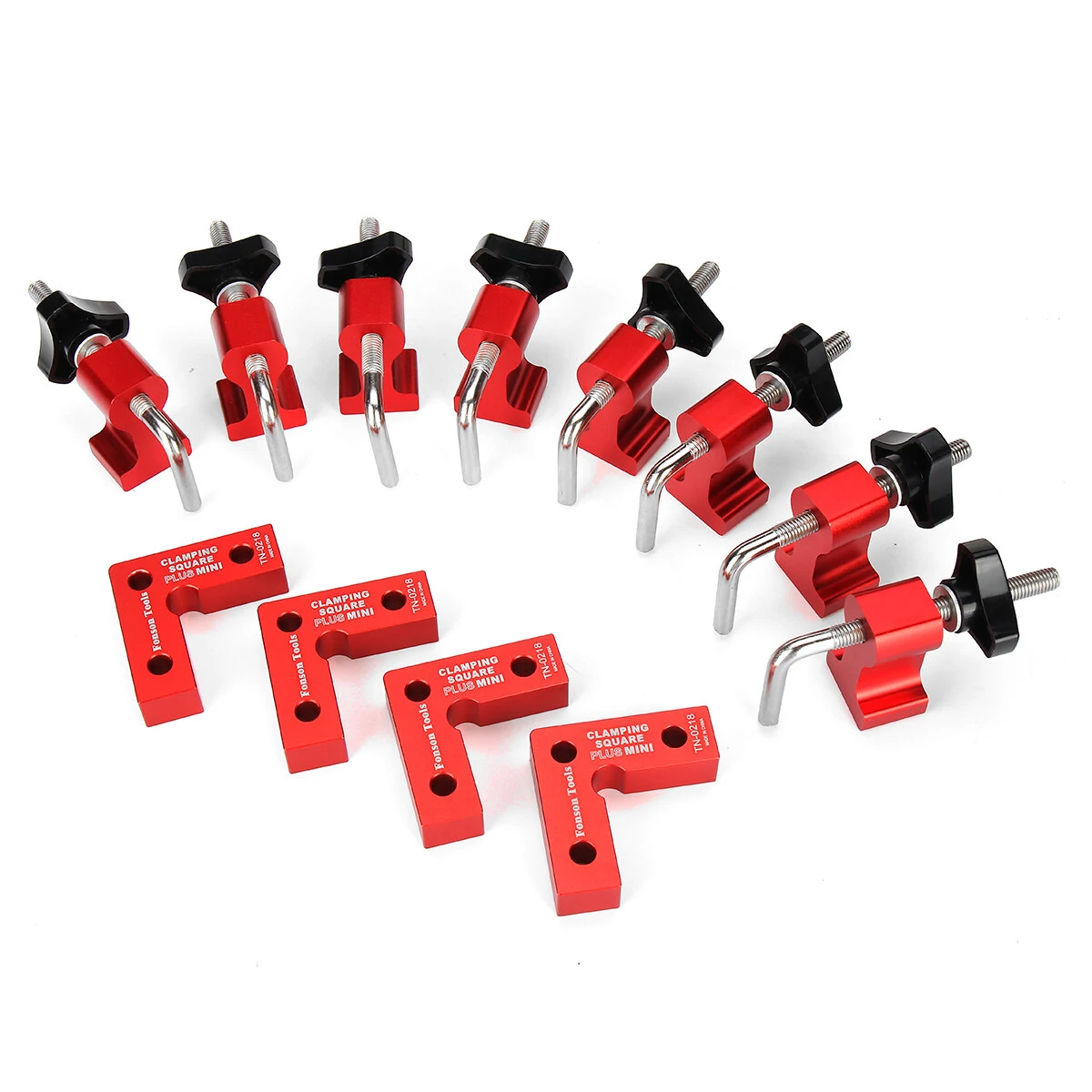 ENJOYWOOD 4-Piece 90 Degree Right Angle Clamp - Mini Woodworking Clamping Square - Image 5