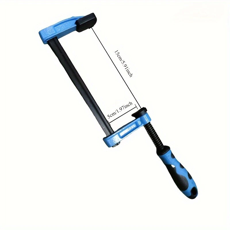 4PCS Heavy Duty F Clamp Set - 12 Inch Quick Grip Metal Rod Clamps for Woodworking - Image 4