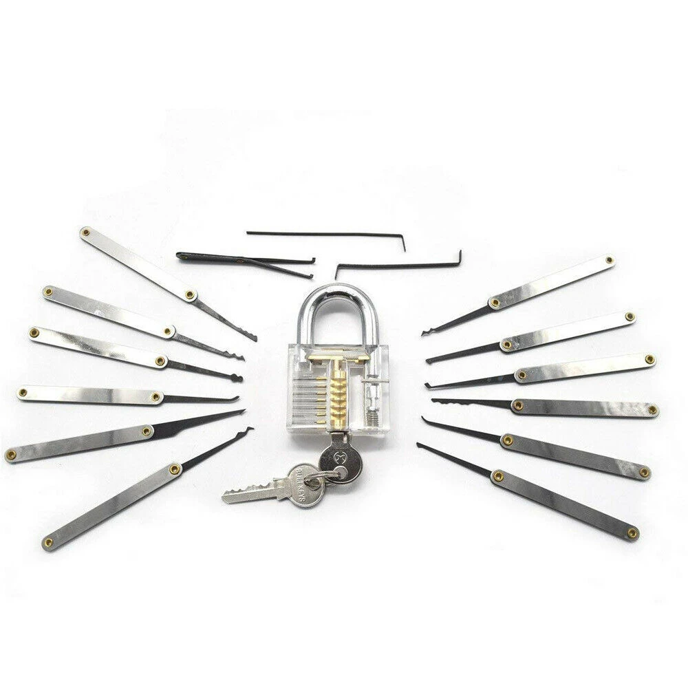 19 Pcs Stainless Steel Lock Repair Set | Door Lock Repair Kit & Gift Set - Image 3