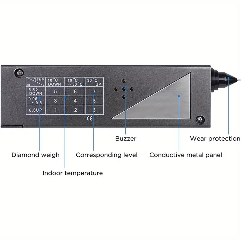 Professional Diamond Tester Pen | Fast & Accurate Jewelry Tester with LCD/LED - Image 4