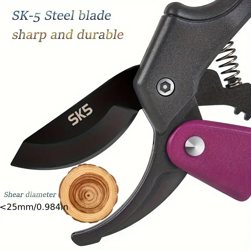 Fiskars Pruning Shears - Ambidextrous Design for Arthritic Hands - Comfort Grip - Image 2