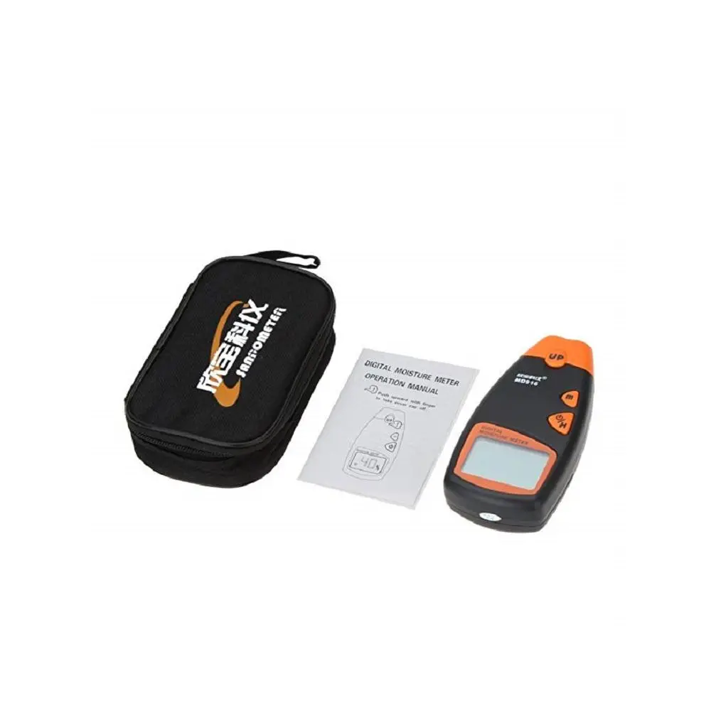 MD916 Paper Moisture Meter | 2%-40% Range, 0.5% Resolution | Shrapnel Contact Damp Tester - Image 5