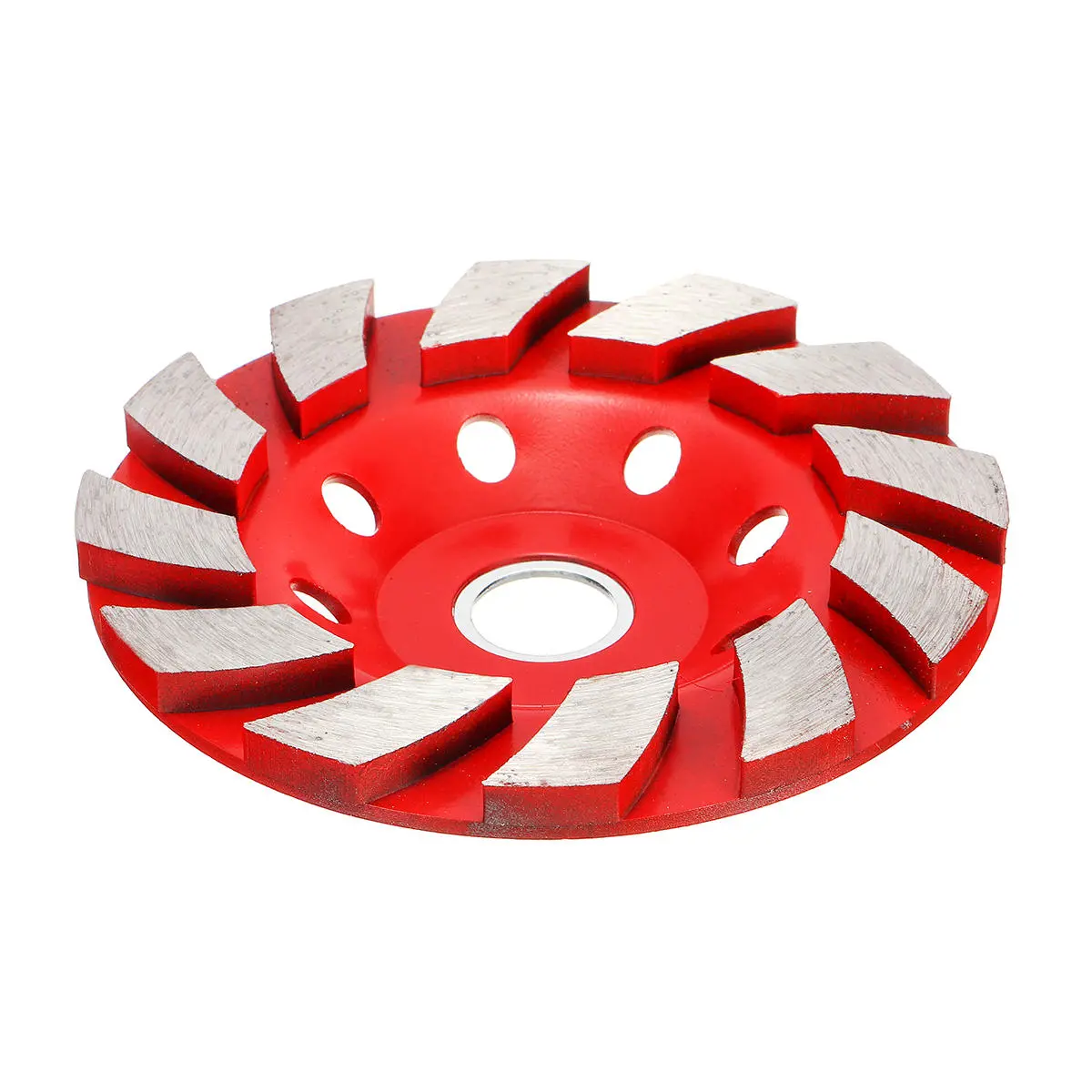 Red 100mm Diamond Grinding Wheel | Concrete Stone Marble Masonry - Image 3