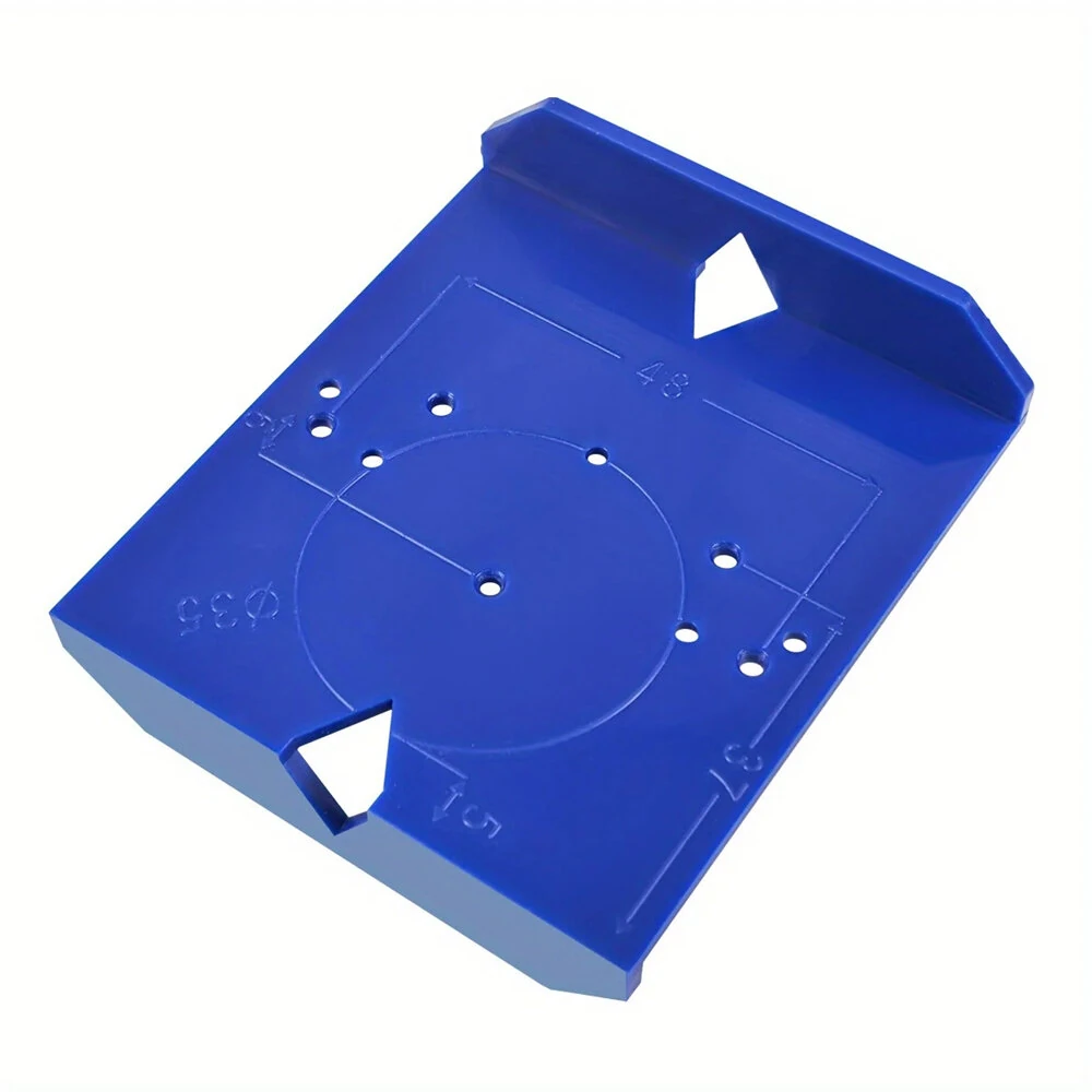 35mm/40mm Cabinet Door Hinge Drilling Locator | Alloy Drill Bit Positioning Tool - Image 4