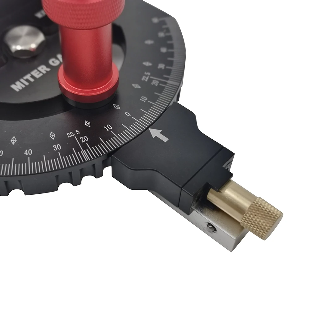 ENJOYWOOD M1 Pro Angle Miter Gauge | 0-60 Degree Precision for Table Saw & Router Table - Image 3