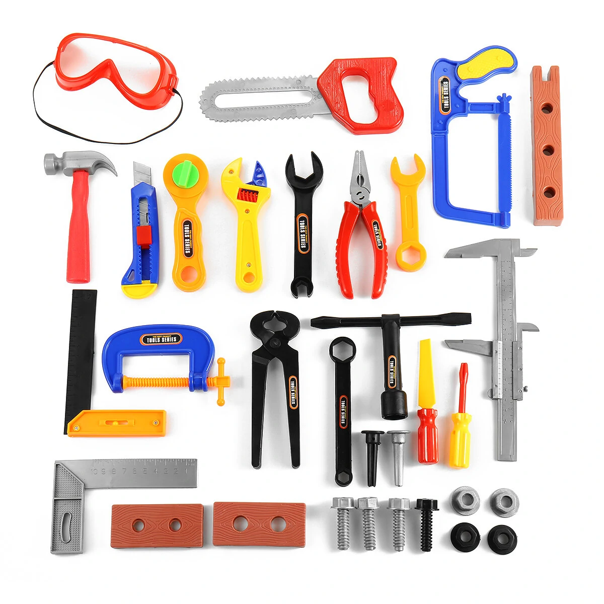 Craftsman Kids Tool Set - Electric Drill & Screwdriver Toy - DIY Engineer Repair Tools - Image 2