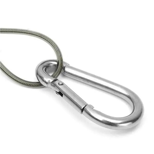 5Pcs 26cm Steel Plier Coil Lanyard | Retracting Tether for Secure Grip - Image 4