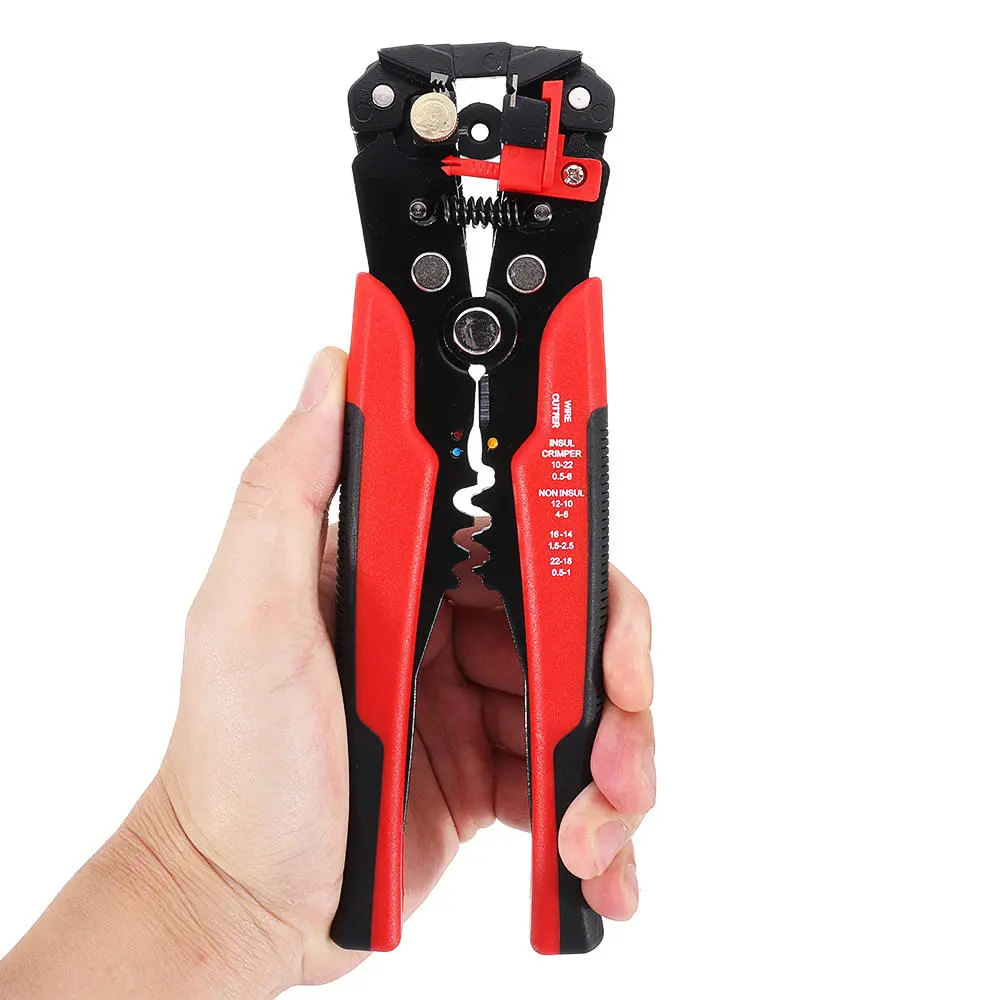 Automatic Adjusting Wire Stripper - Crimping Plier 0.2-6.0mm² 24-10AWG Multifunctional Tool - Image 2