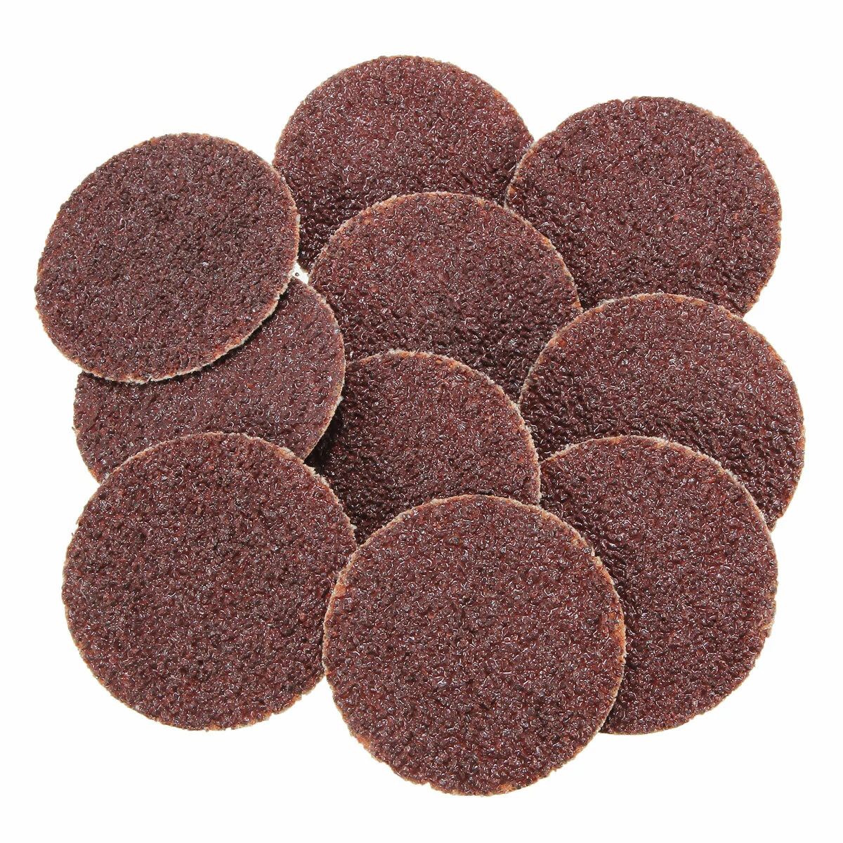 40pcs 2 Inch Roll Lock Sanding Discs | 24 60 120 240 Grit Sandpaper Kit - Image 3