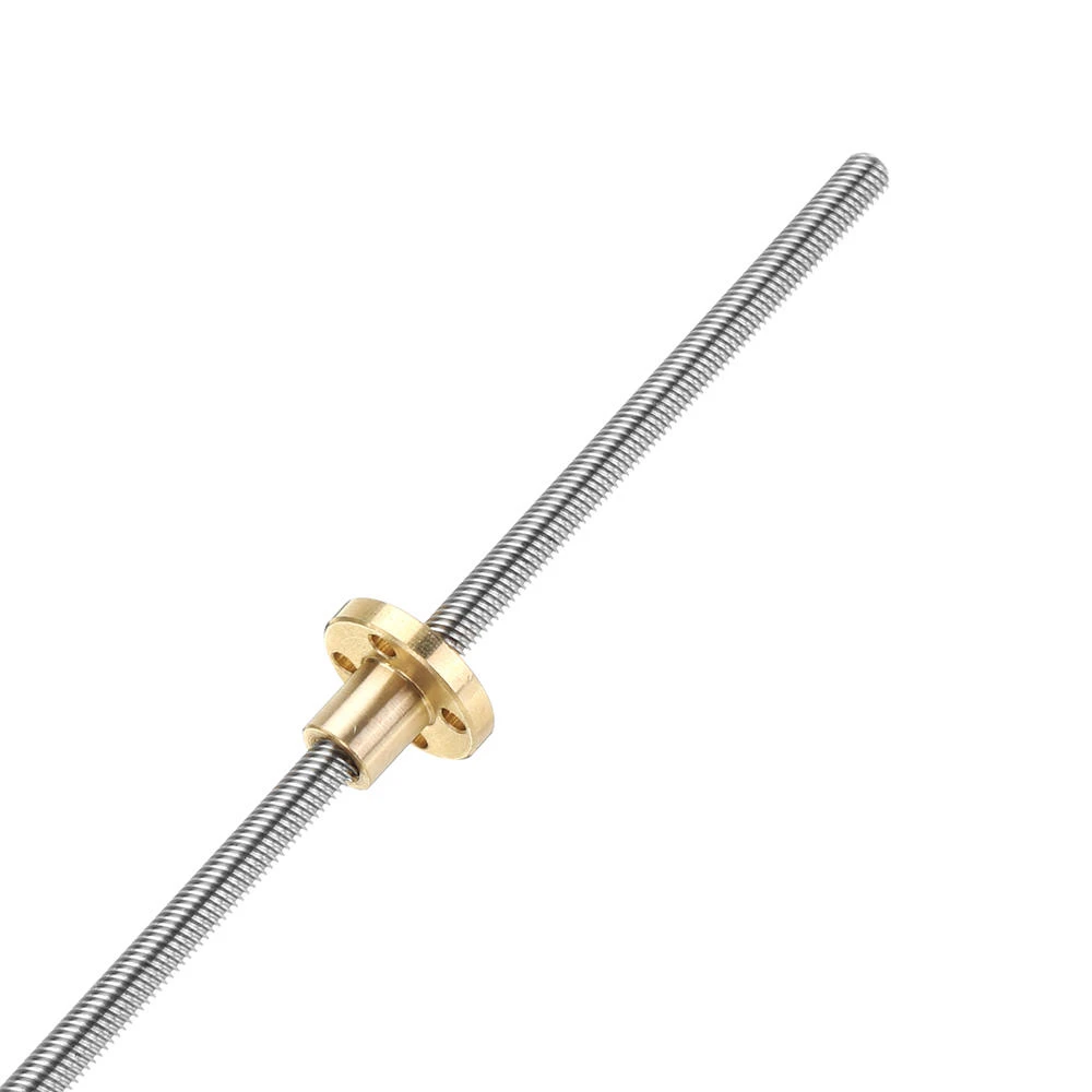 Machifit T6 Lead Screw 300mm Length | 6mm Thread 1mm Pitch with Copper Nut - Image 3